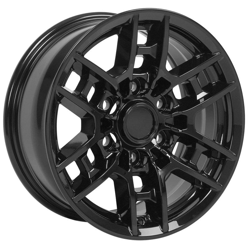 16" Replica Wheel fits Toyota Tacoma TRD - TY17 Black 16x7