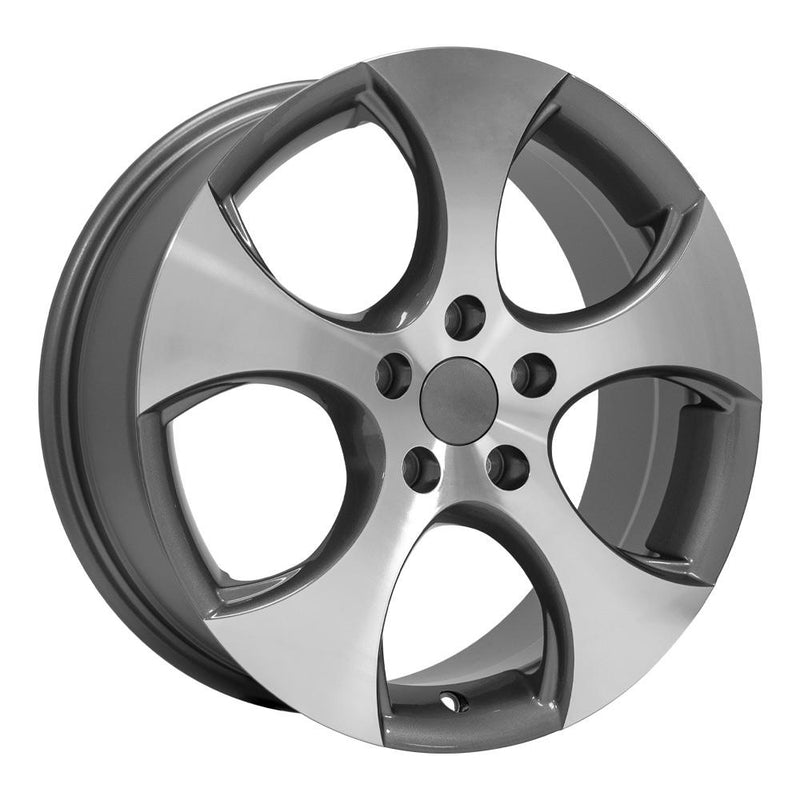 17" Replica Wheel VW20 Fits Volkswagen Jetta Rim 17x7 Machined Wheel