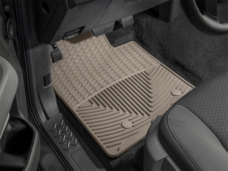 WeatherTech 03-13 Mazda 6 Hatch Front Rubber Mats - Tan