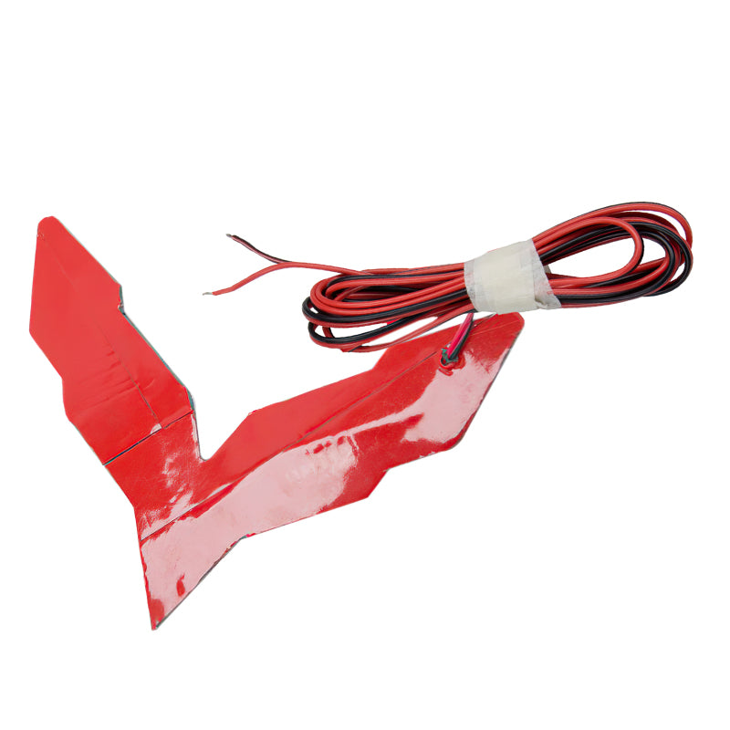 Oracle Corvette C7 Rear Illuminated Emblem - Red SEE WARRANTY (CLOSE OUT)