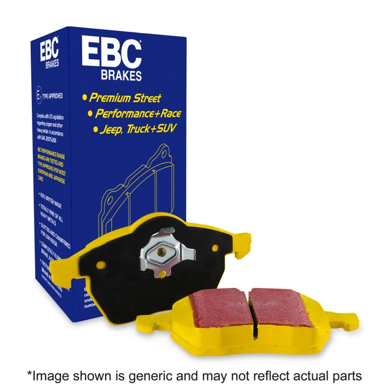 EBC 13-17 Ford Fiesta ST 1.6 Turbo Yellowstuff Front Brake Pads