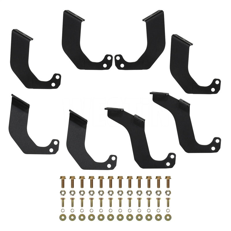 Westin 2022+ Toyota Tundra Crew Max Outlaw Nerf Step Bars - Textured Black