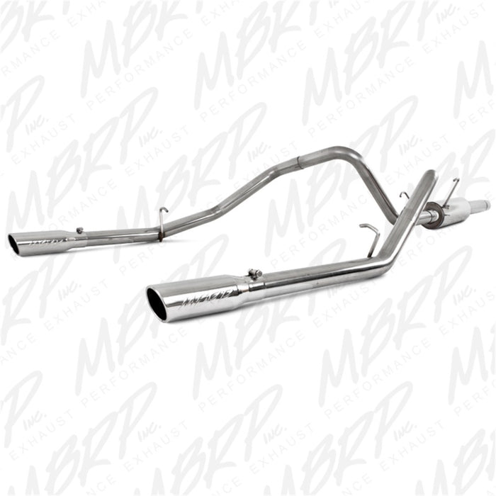 MBRP 2003 Dodge Ram Hemi 1500 5.7L SC/CC-SB Cat Back Dual Split Rear