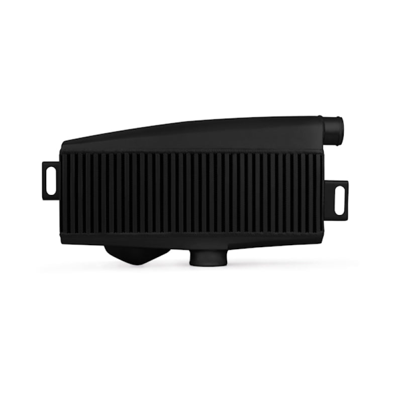 Mishimoto Subaru 02-07 WRX/04-07 STi Top-Mount Intercooler Kit - Powder Coated Black &amp; Blue Hoses