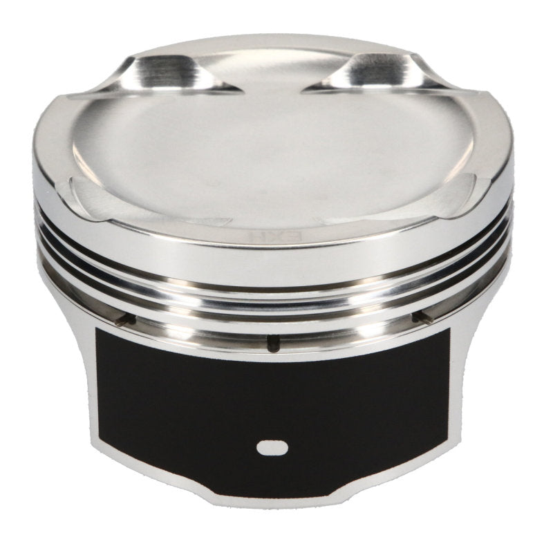 JE Pistons - Set of 4 Mitsubishi 4B11T 89.0mm Bore -10.9 Dome Asymmetrical FSR Pistons - Set of 4