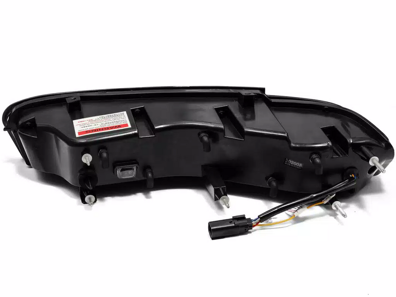 AlphaRex 16-18 Chevrolet Camaro PRO-Series LED Tail Lights Jet Black