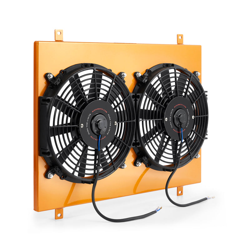 Mishimoto 79-93 Ford Mustang Aluminum Fan Shroud Gold (CLOSE OUT)