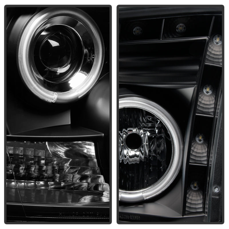 Spyder Dodge Ram 1500 09-14 Projector Headlights Halogen- CCFL Halo LED - Blk PRO-YD-DR09-CCFL-BK  (CLOSE OUT)
