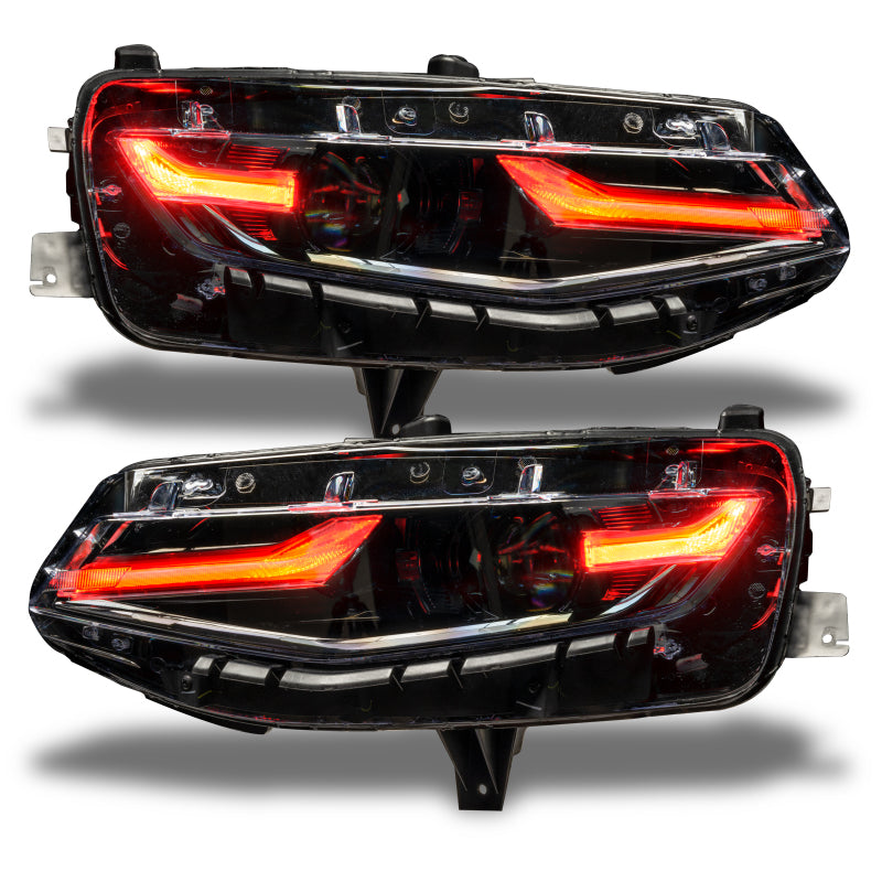 Oracle 19-21 Chevy Camaro LS/LT RGB+A Headlight DRL  Kit - ColorSHIFT w/ 2.0 Controller