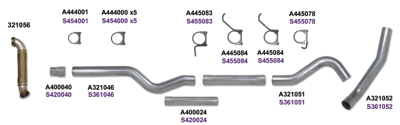 Diamond Eye KIT 4in Catback MRP Single w/ TDP SS 06-07 Chevy/GMC 6.6L Duramax 2500/3500