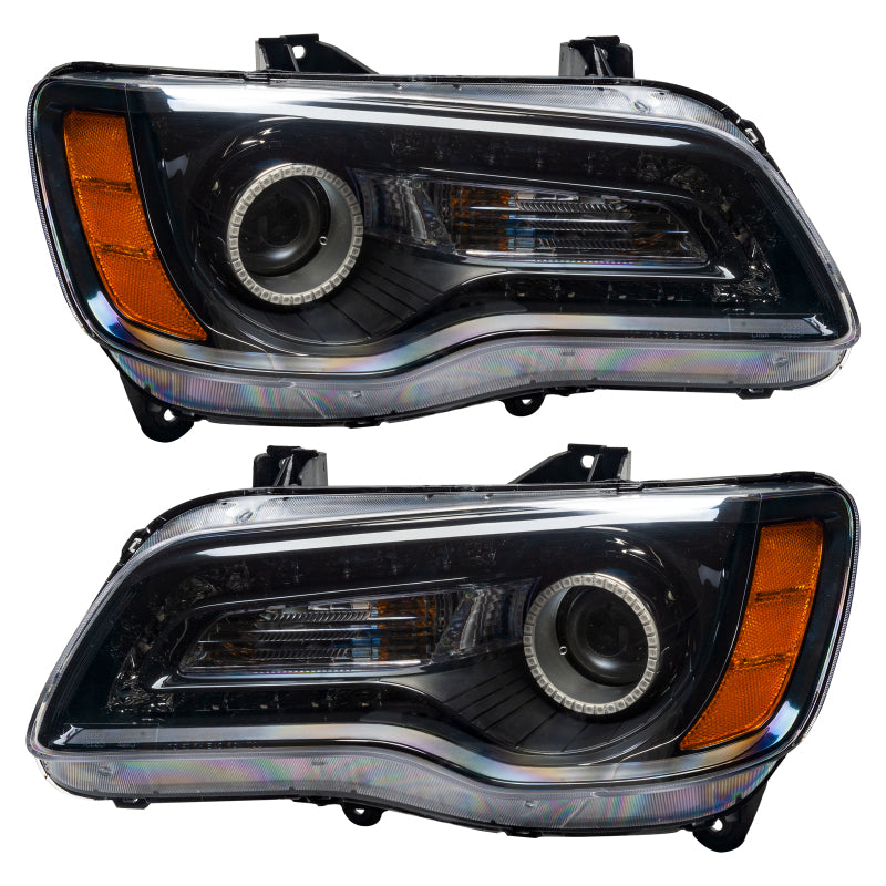 Oracle 11-14 Chrysler 300C SMD HL - Black - NON HID - White