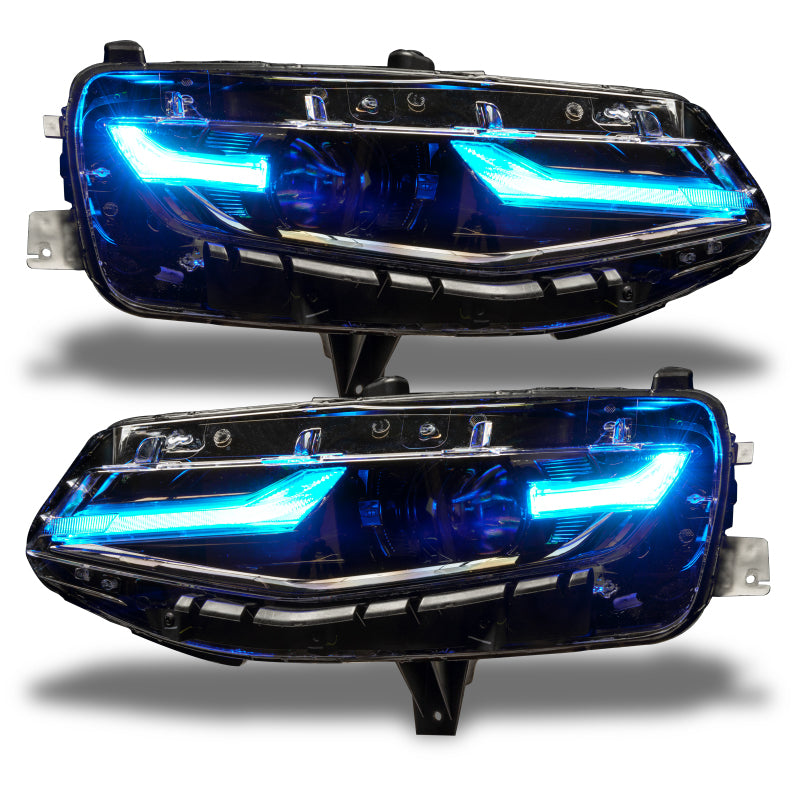 Oracle 19-21 Chevy Camaro LS/LT RGB+A Headlight DRL Kit - w/ Simple Controller