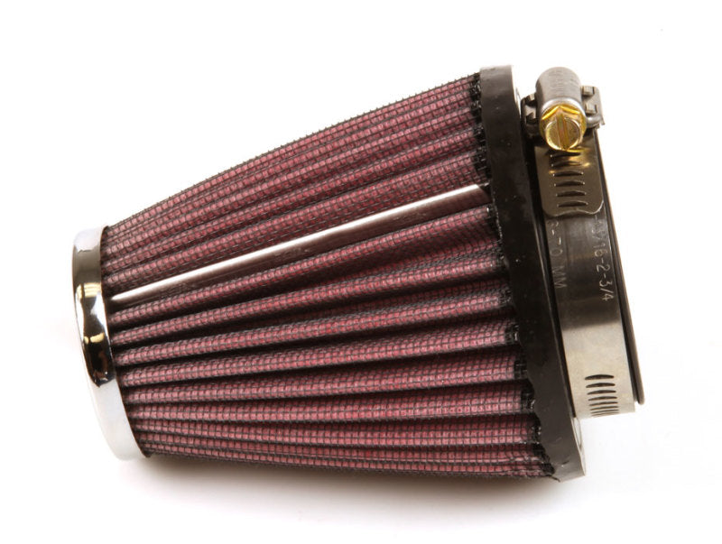 K&N Universal Clamp-On Air Filter 2-1/8in Flange 3-1/2in