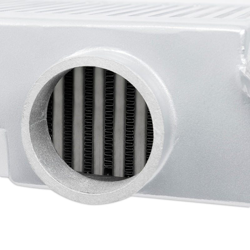 Mishimoto Subaru 08-15 WRX STi Top-Mount Intercooler Kit - Powder Coated Silver &amp; Red Hoses