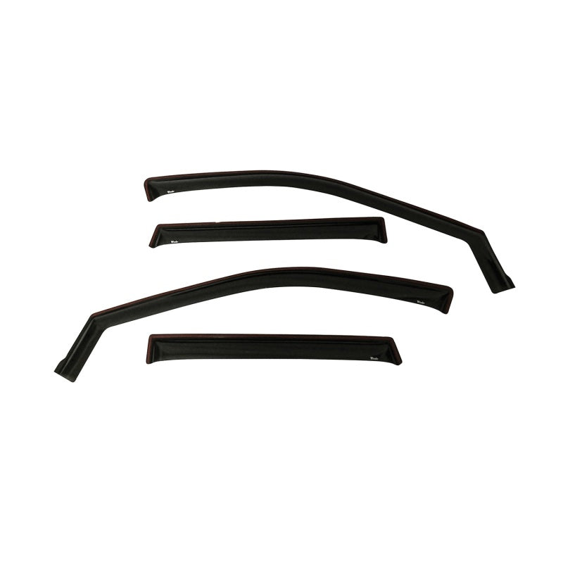 Westin 2011-2018 Jeep Grand Cherokee In-Channel Wind Deflector 4pc - Smoke