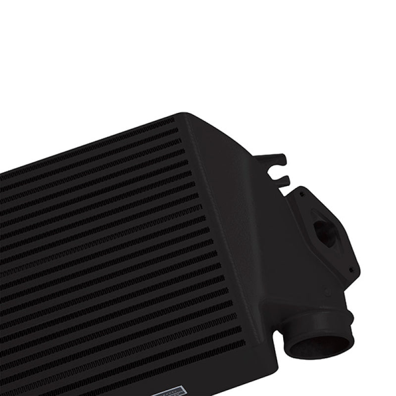 Mishimoto 08-14 Subaru WRX Top-Mount Intercooler Kit - Powder Coated Black &amp; Blue Hoses