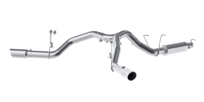 MBRP 14-16 Ram 2500 6.4L 4in AL Dual Side Split Outlet Cat Back Exhaust