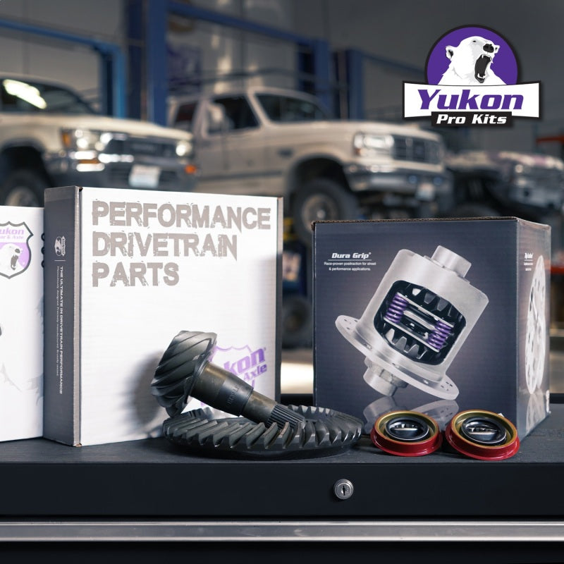Yukon Gear 9.25in CHY 3.91 Rear Ring & Pinion Install Kit 31 Spline Positraction 1.7in Axle Bearings