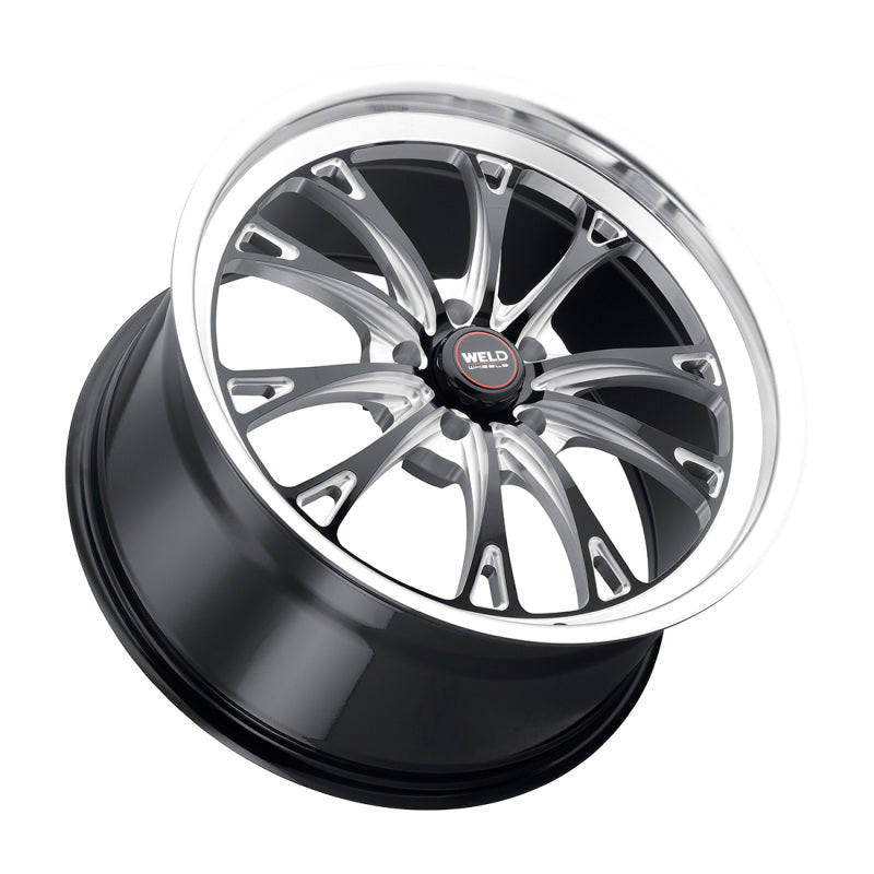 Weld Belmont Beadlock 18x5 / 5x114.3 BP / ET23 BS2.1 Gloss Black MIL DIA 78.1