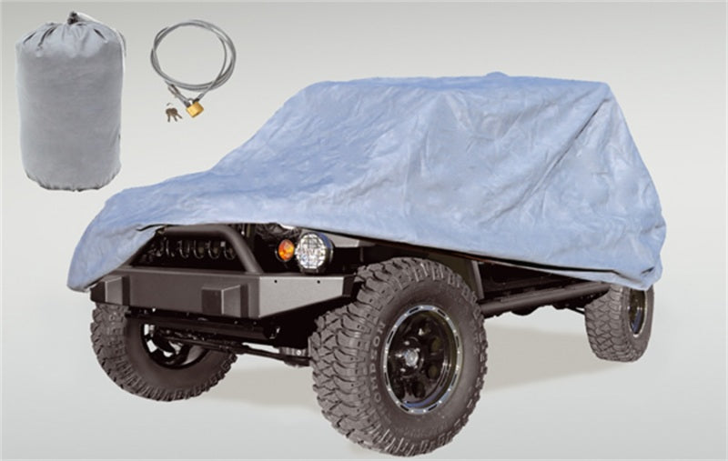 Rugged Ridge Car Cover Kit 07-20 Jeep Wrangler JK/JL