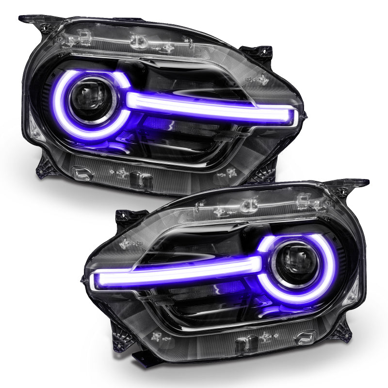Oracle 2021 Ford Bronco Sport RGB+W Headlight DRL + Halo - ColorSHIFT w/ 2.0 Controller