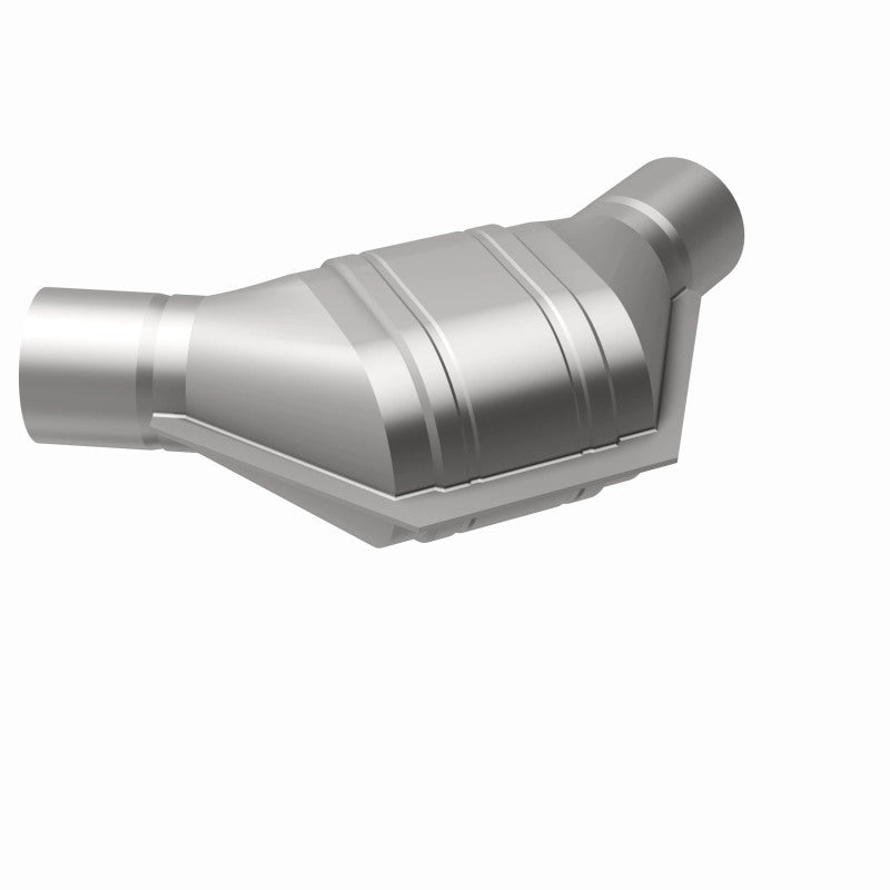 MagnaFlow Universal Catalytic Converter 2.00in Angled In/Out Frnt CA