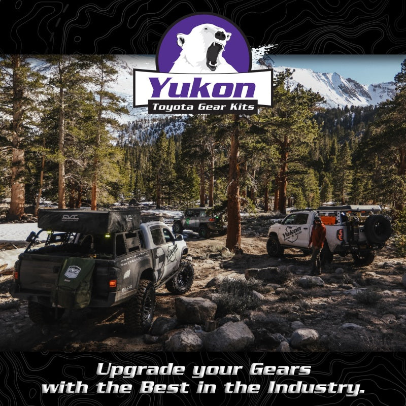 Yukon Gear Ring & Pinion Gear Kit Front & Rear for Toyota 9.5/9.5 Differential 5.29 Ratio