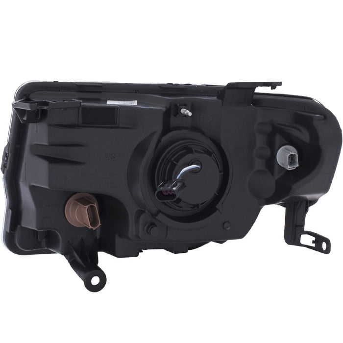 ANZO 2008-2012 Ford Escape Projector Headlights w/ Halo Black