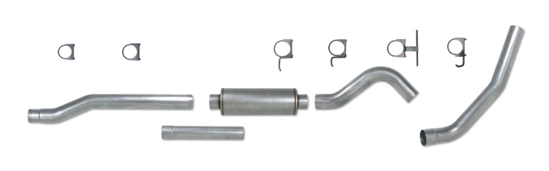 Diamond Eye KIT 4in Catback Single AL: 03-07 FORD 6.0L F250/F350