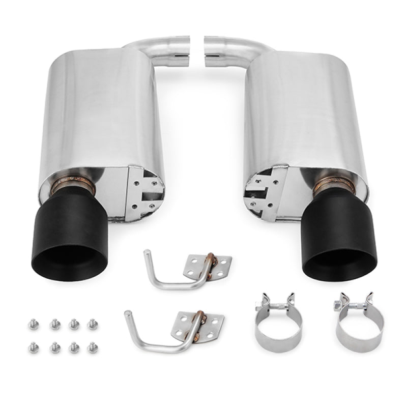 Mishimoto 2015+ Ford Mustang GT Street Axleback Exhaust w/ BlackTips (CLOSE OUT)