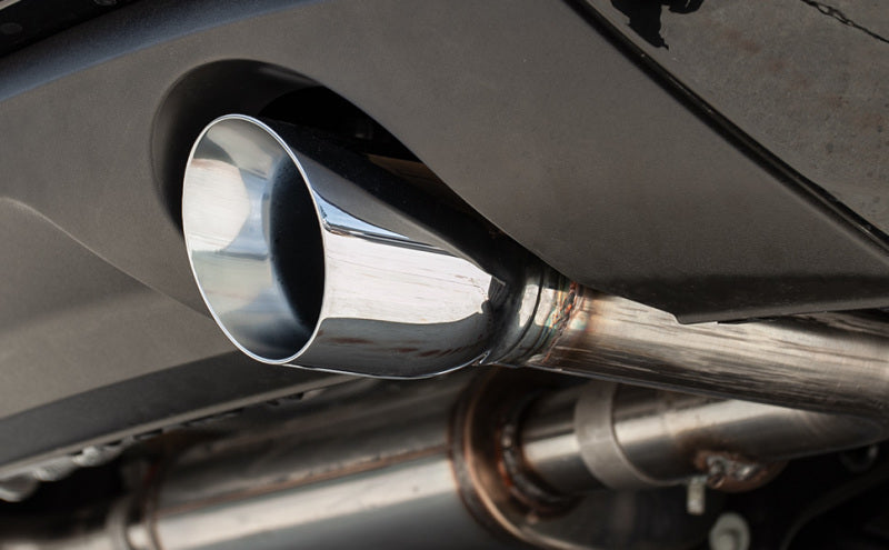 MagnaFlow CatBack 18-19 Audi A5 Dual Exit Polished Stainless Exhaust - 3in Main Piping Diameter
