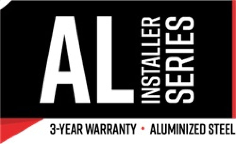 MBRP 07-14 Jeep Wrangler/Rubicon 3.6L/3.8L V6 Axle-Back Dual Rear Exit Aluminum Performance Exhaust