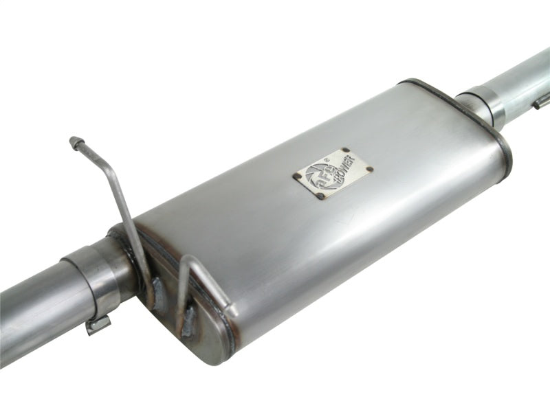 aFe MACHForce XP Exhaust Cat-Back 3in SS-409 w/ Polished Tip 97-03 Ford F-150 V8 4.6/5.4L