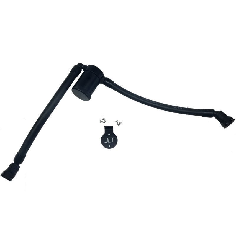 JLT 05-10 Ford F-150 5.4L Driver Side Oil Separator 3.0 - Black Anodized