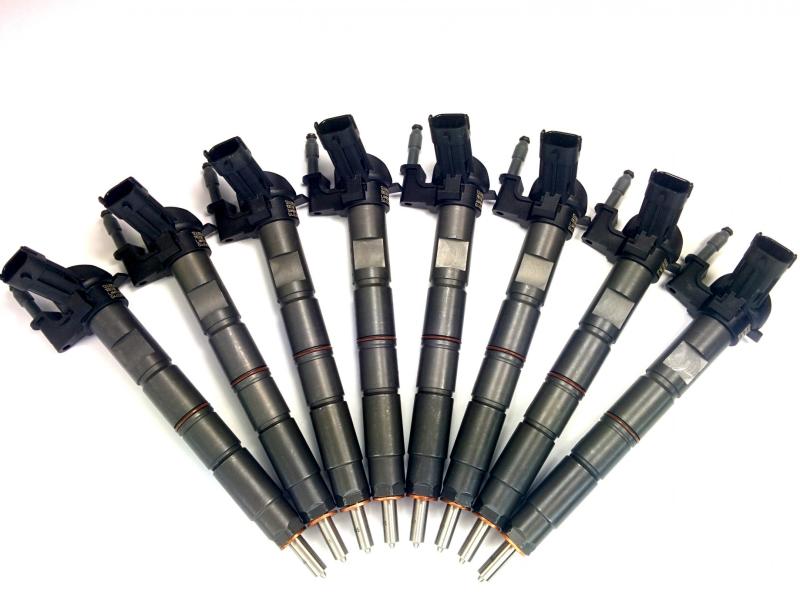 DDP 11-14 Ford Powerstroke 6.7L Brand New Injector Set - 100hp (45% Over)
