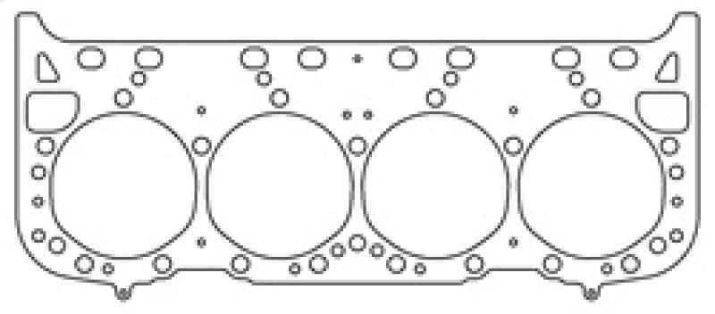 Cometic 92-96 GM LT1 Small Block 4.040 inch Bore .066 inch MLS-5 Head Gasket (w/Valve Pockets)