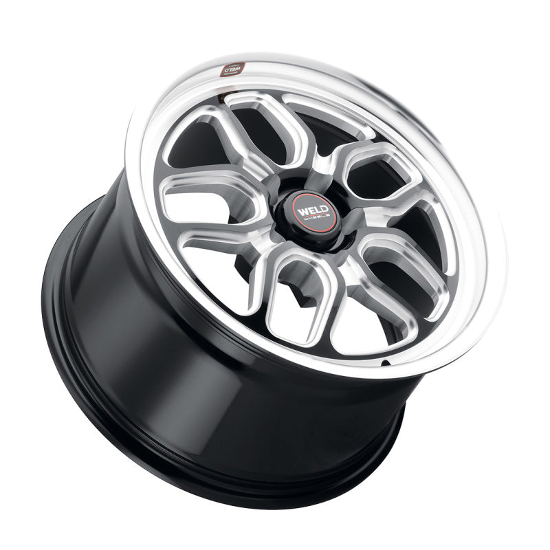 Weld S152 18X10 Laguna Drag 5X120 ET45 BS7.25 Gloss Black MIL Dia 78.1