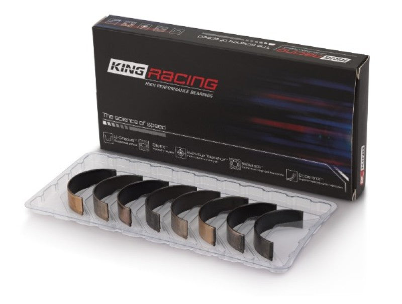 King 07-09 Mazdaspeed 3 L3-VDT MZR DISI (t) Duratec High Performance Rod Bearing Set - Size +.025mm