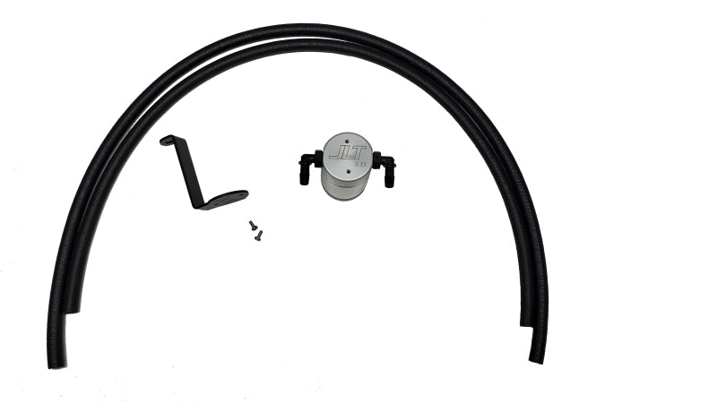 JLT 05-12 Nissan Pathfinder 4.0L Passenger Side Oil Separator 3.0 - Clear Anodized