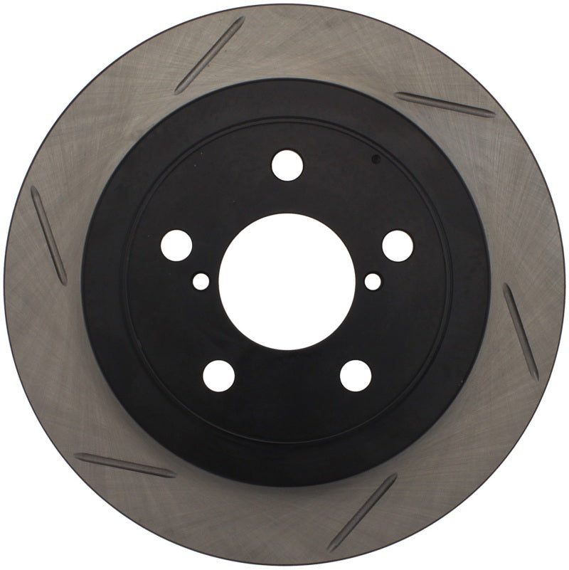 StopTech Power Slot 02-05 WRX Rear Left SportStop Slotted Rotor