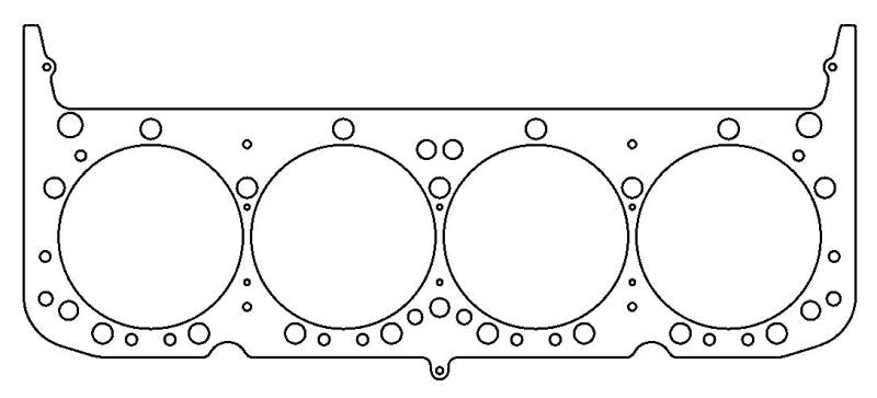 Cometic Chevy Small Block 4.200 inch Bore .075 inch MLS-5 Head Gasket (w/All Steam Holes)