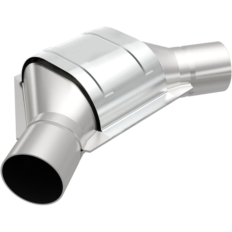 MagnaFlow Universal Catalytic Converter 2.50 Angled In / Out OEM