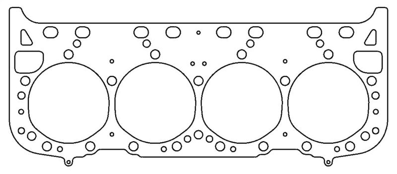 Cometic 92-96 GM LT1 Small Block 4.100 inch Bore .036 inch MLS Head Gasket (w/Valve Pockets)