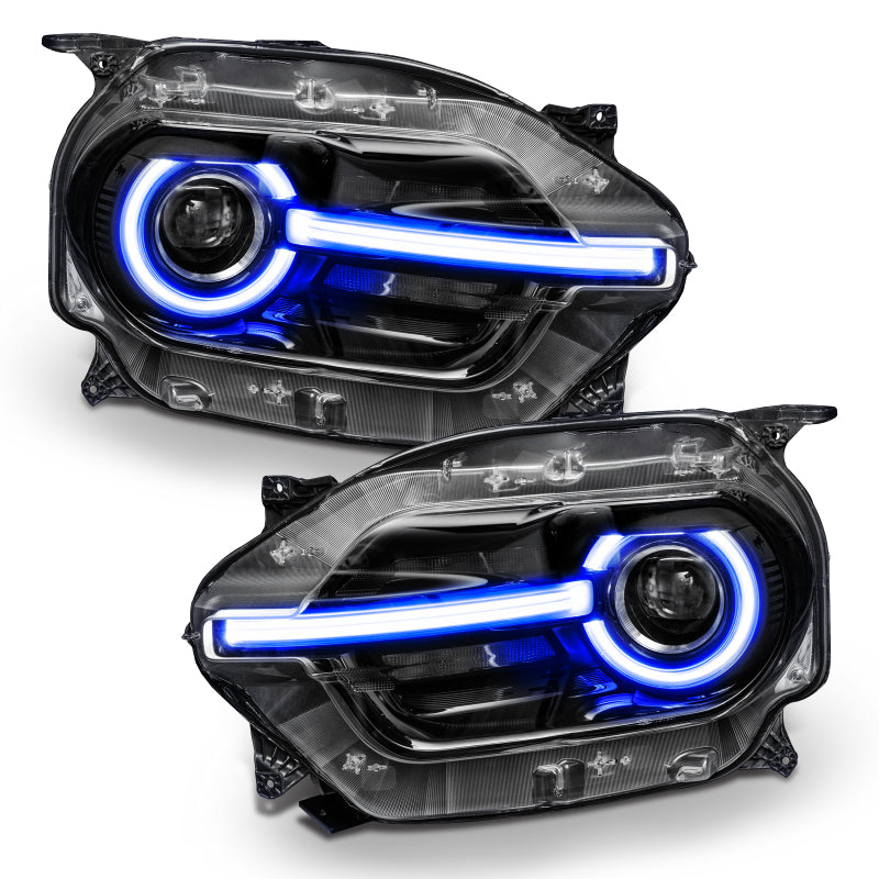 Oracle 2021 Ford Bronco Sport RGB+W Headlight DRL + Halo  - ColorSHIFT w/o Controller