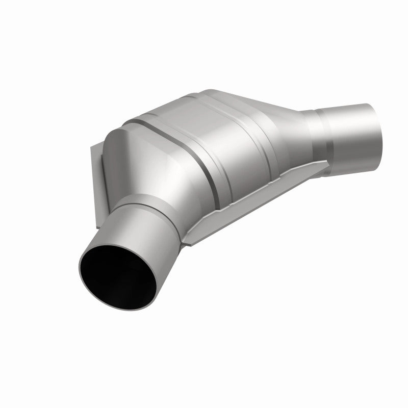 MagnaFlow Universal Catalytic Converter 2.50inch Angled In/Out FED