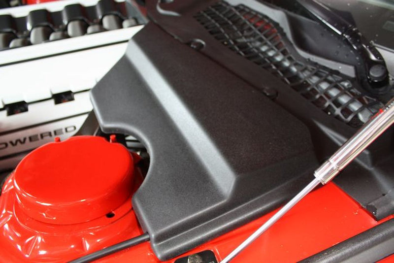 JLT 15-19 Ford Mustang Black Textured Master Cylinder Cover