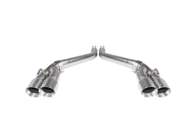 Kooks 2016 + Chevrolet Camaro SS 3in Axle Back Muffler Delete Exhaust System w/ Polished Quad Tips