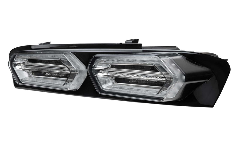 2016-2018 Camaro Morimoto XB LED Tail Lights Clear Lens Black Housing Pair