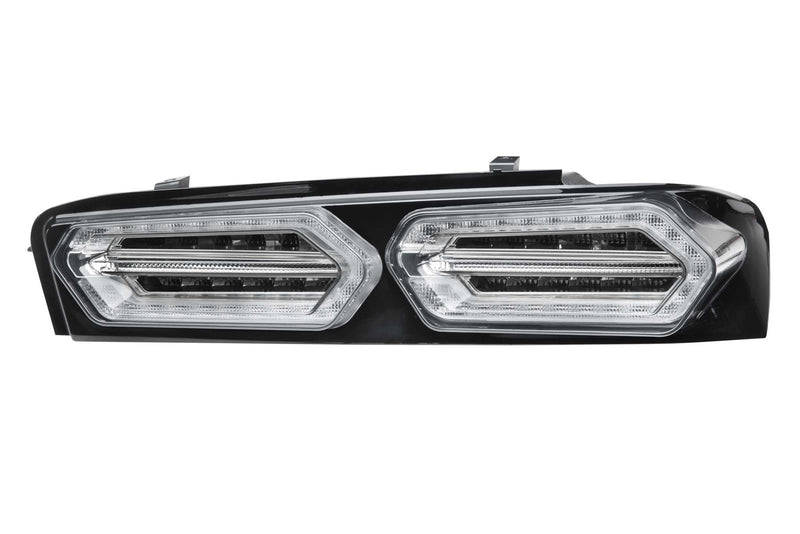 2016-2018 Camaro Morimoto XB LED Tail Lights Clear Lens Black Housing Pair