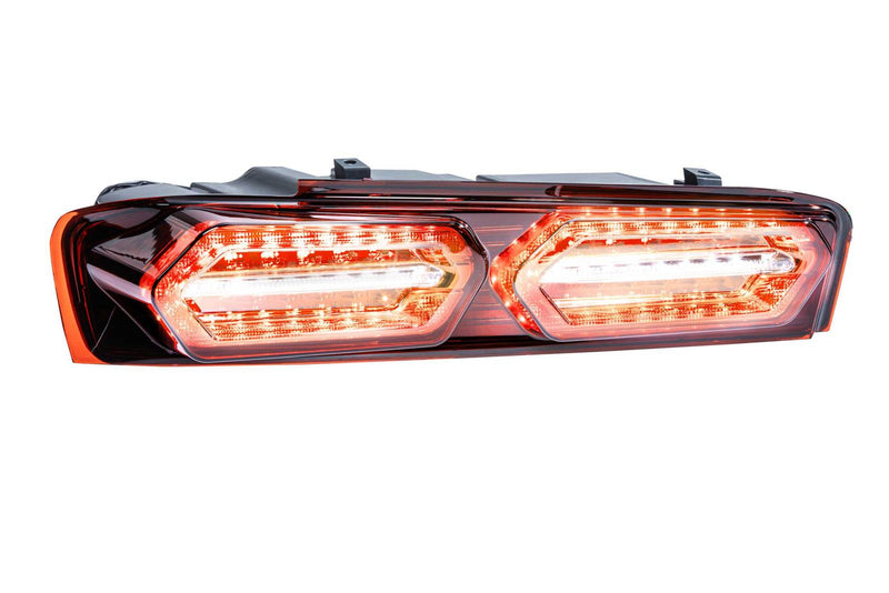 2016-2018 Camaro Morimoto XB LED Tail Lights Clear Lens Black Housing Pair